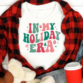 In meiner Ferienzeit Retro Weihnachten Tri-Blend Shirt