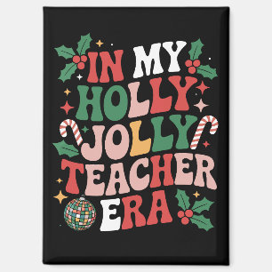 In meiner festlichen Weihnachtslehrer-Ära Lehrer V Magnet