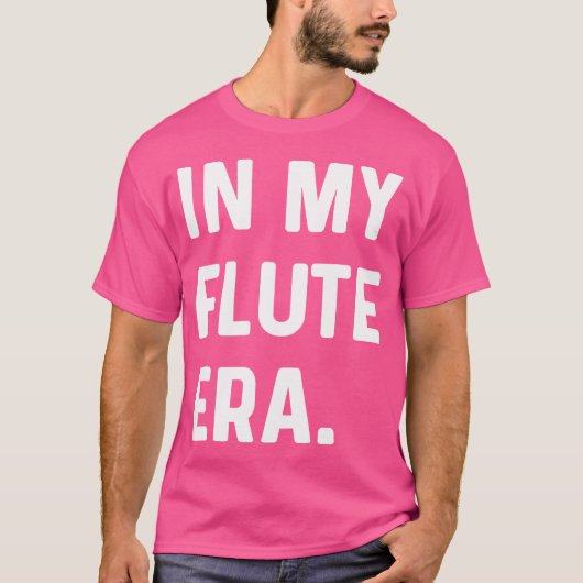 In meiner Flutzeit - Marching Band Musician T-Shirt (Vorderseite)