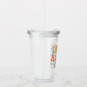 In meiner Freizeit I Acryltrinkbecher (Rechts)