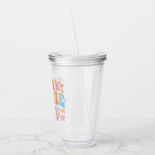 In meiner Freizeit I Acryltrinkbecher (Links)