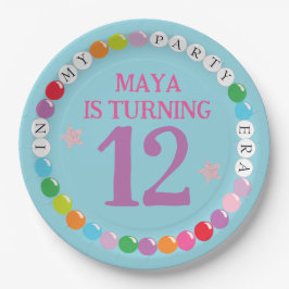 In meiner Freundschaft Bracelet Era Geburtstagspar Pappteller