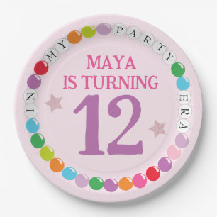 In meiner Freundschaft Bracelet Era Geburtstagspar Pappteller