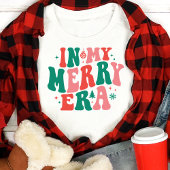 In meiner frohen Ära Retro Weihnachten Tri-Blend Shirt