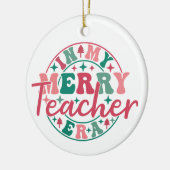 In meiner frohen Teacher-Ära Ornament (Links)