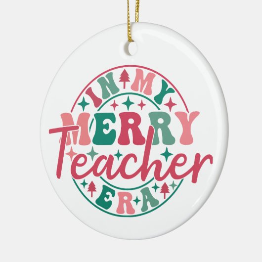 In meiner frohen Teacher-Ära Ornament (Links)