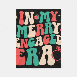 In meiner frohen Verlobten Ära Groovy Xmas Wedding Fleecedecke