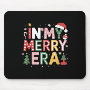 In meiner frohen Zeit feiert Weihnachten Jahreszei Mousepad