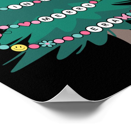 In meiner frohen Zeit Weihnachten Weihnachten Weih Poster (Ecke)