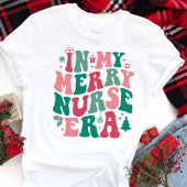 In meiner fröhlichen Nurse-Ära Retro Weihnachten Tri-Blend Shirt