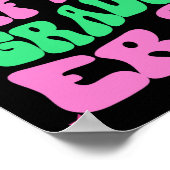 In meiner fünften Klasse wieder zu Schulkindern Poster (Ecke)