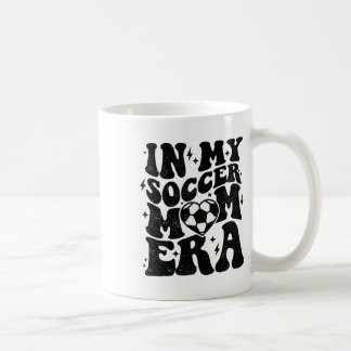 In meiner Fußball-Mama-Ära Retro-Fußball-Mama-Shir Kaffeetasse