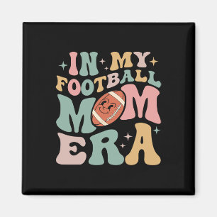 In meiner Fußball-Mama Era Funny Retro Halloween S Magnet
