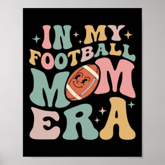 In meiner Fußball-Mama Era Funny Retro Halloween S Poster