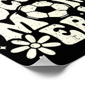 In meiner Fußball-Mama Era Soccer Mama Mama Leben Poster (Ecke)