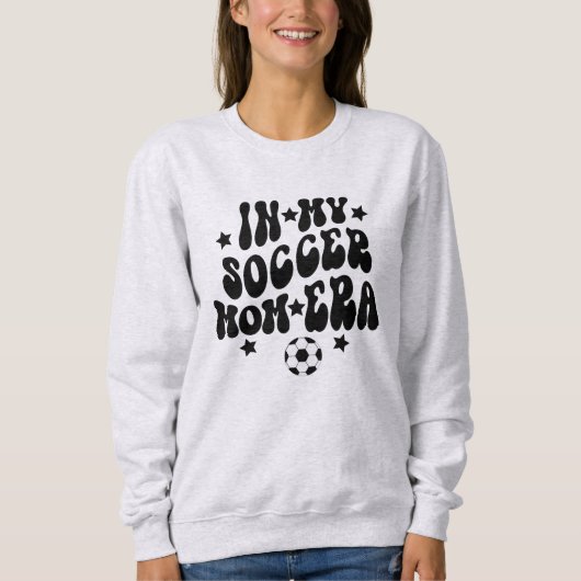 In meiner Fußball-Mama Sweatshirt (Vorderseite)