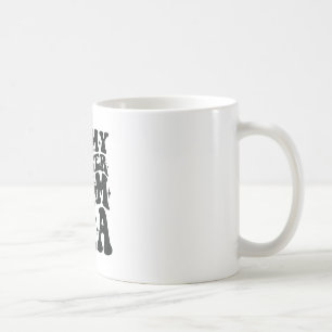 In Meiner Fußball-Mutter-Ära Retro-Fußball-Mama-Sh Kaffeetasse
