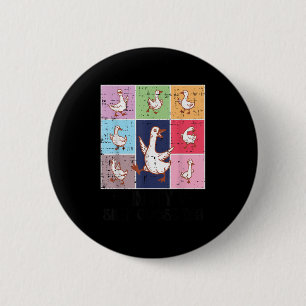 In meiner Gänsezeit Albern Retro Meme Honk Animal Button