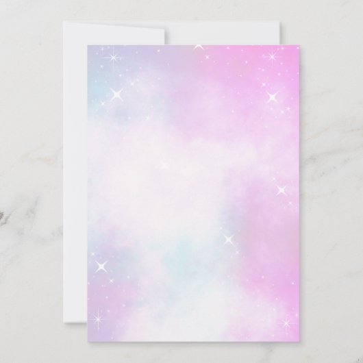 In meiner Geburtstagszeit Einladung (Rückseite)