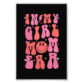 In meiner Girl-Mama Zeitalter Retro Groovy Muttert Fotodruck (Vorne)