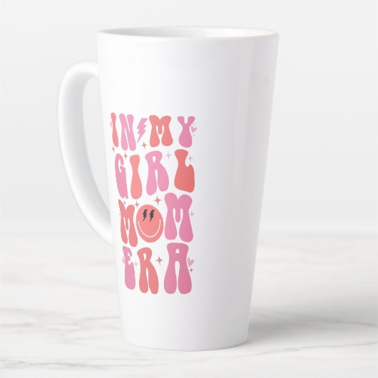 In meiner Girl-Mama Zeitalter Retro Groovy Muttert Milchtasse (Linke Ecke)