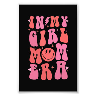 In meiner Girl Mom Ära Retro Groovy Muttertag Fotodruck