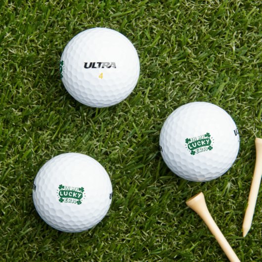 In Meiner Glücklichen Ära Shamrock Golfball (Insitu Gras)