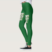 In meiner glücklichen Era Saint Patrick's Day Fami Leggings (Links)