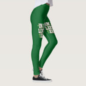 In meiner glücklichen Era Saint Patrick's Day Fami Leggings (Rechts)