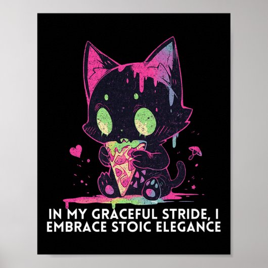 In meiner grässlichen Reise verehre ich die stoisc Poster (Vorne)