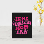 In meiner Gymnastik Mama Erbe Funny Gymnastics Mam Karte (Gelbe Blume)