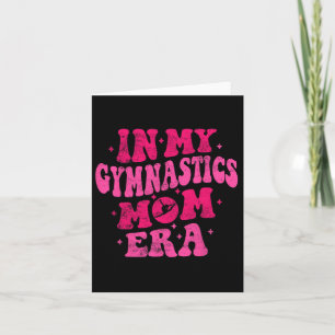 In meiner Gymnastik Mama Erbe Funny Gymnastics Mam Karte
