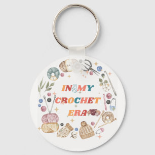 In Meiner Häkel-Ära T-Shirt, Geschenk für Crafter- Schlüsselanhänger