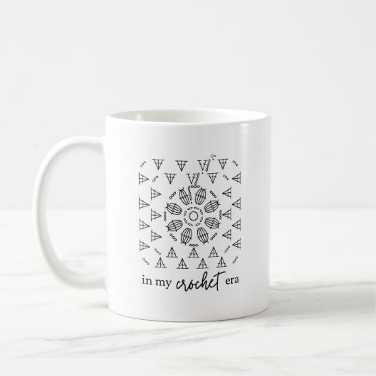 In meiner Häkelzeit Kaffeetasse (Links)