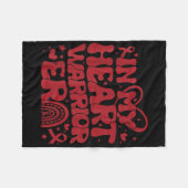 In meiner Herzkriegszeit Fleecedecke (Vorderseite (Horizontal))