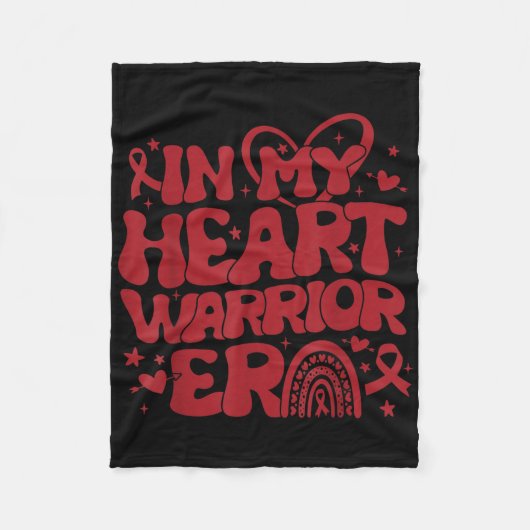 In meiner Herzkriegszeit Fleecedecke (Vorderseite)