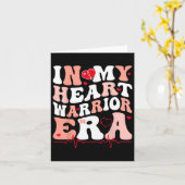 In meiner Herzkriegszeit kalte Herzerkrankungen Karte (Gelbe Blume)