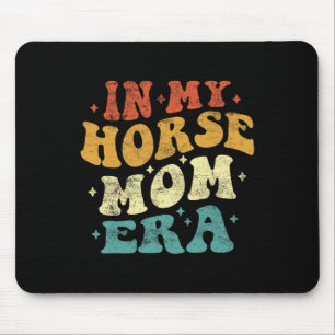 In Meiner Horse Mom Ära Lustige Horse Mom Vintage Mousepad