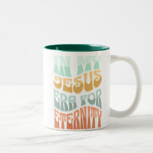 In meiner Jesus-Ära-Tasse Zweifarbige Tasse