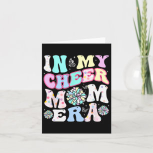 In meiner jubelnden Mama Era Funny Cheerleader Mot Karte