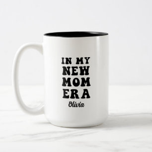 In meiner junge Mutter Ära der ersten Mütter Tages Zweifarbige Tasse