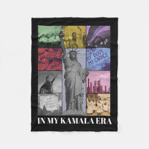 In meiner Kamala Era Kamala 2024 Era Kamala Harris Fleecedecke