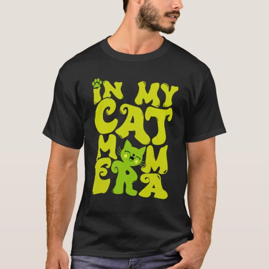 In meiner Katze Mama Zeitalter der Niedlichen Katz T-Shirt (Vorderseite)