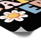 In meiner Kindergartenzeit Poster (Ecke)