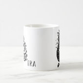 In meiner kosmischen Katze in einer Tasse Zeitalte (Mittel)