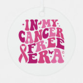 In meiner krebsfreien Ära Ornament Aus Metall (Vorderseite)