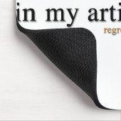 In meiner künstlerischen Fähigkeit Mousepad (Ecke)