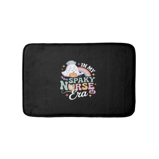 In meiner leckeren Nursezeit Halloween-Trick oder  Badematte (Vorderseite)