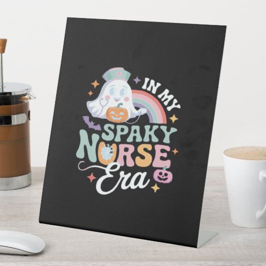 In meiner leckeren Nursezeit Halloween-Trick oder Sockelschild (In Situ)