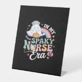 In meiner leckeren Nursezeit Halloween-Trick oder Sockelschild (Vorderseite)